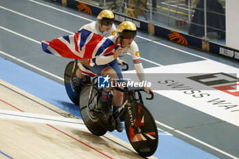 2024-10-16 - Tissot Track Cycling World Championship - Ballerup, Copenaghen, Den- 16-10-2024 - Great Britain, Capewell Sophie, Finucane Emma - TISSOT 2024 TRACK WORLD CHAMPIONSHIPS - TRACK - CYCLING