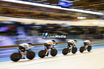 2024-10-16 - Tissot Track Cycling World Championship - Ballerup, Copenaghen, Den- 16-10-2024 -Women's Pursuit Qualifying - Germany, Brausse Franziska, Klein Lisa, Kroger Mieke, Susselmich Laura - TISSOT 2024 TRACK WORLD CHAMPIONSHIPS - TRACK - CYCLING