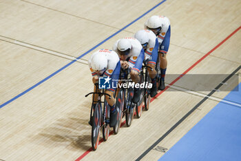 2024-10-16 - Tissot Track Cycling World Championship - Ballerup, Copenaghen, Den- 16-10-2024 - Men’s Team Pursuit - Team Great Britain - TISSOT 2024 TRACK WORLD CHAMPIONSHIPS - TRACK - CYCLING