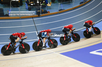 2024-10-16 - Tissot Track Cycling World Championship - Ballerup, Copenaghen, Den- 16-10-2024 - Men’s Team Pursuit - Team Denmark - TISSOT 2024 TRACK WORLD CHAMPIONSHIPS - TRACK - CYCLING