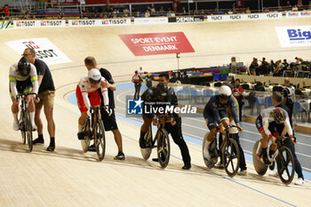 2024-10-17 - Tissot Track Cycling World Championship - Ballerup, Copenaghen, Den- 16-10-2024 - Men's Keirin - Qualification - TISSOT 2024 TRACK WORLD CHAMPIONSHIPS - TRACK - CYCLING