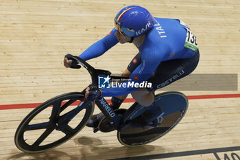 2024-10-17 - Tissot Track Cycling World Championship - Ballerup, Copenaghen, Den- 16-10-2024 - Men's Keirin - Moro Stefano, Italy - TISSOT 2024 TRACK WORLD CHAMPIONSHIPS - TRACK - CYCLING