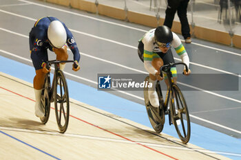 2024-10-17 - Tissot Track Cycling World Championship - Ballerup, Copenaghen, Den- 16-10-2024 - Women's Sprint Qualification - Bayona Pineda Martha, Colombia - McCaig Alessia, Australia - TISSOT 2024 TRACK WORLD CHAMPIONSHIPS - TRACK - CYCLING