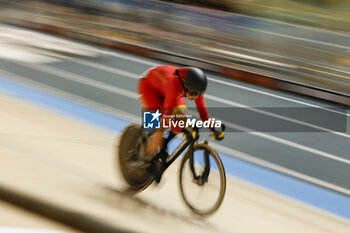 2024-10-17 - Tissot Track Cycling World Championship - Ballerup, Copenaghen, Den- 16-10-2024 - Women's Sprint Qualification - Yuan Liying,China - TISSOT 2024 TRACK WORLD CHAMPIONSHIPS - TRACK - CYCLING