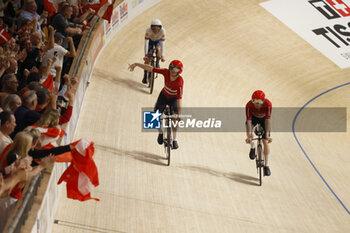 2024-10-17 - Tissot Track Cycling World Championship - Ballerup, Copenaghen, Den- 16-10-2024 - Men's Team Pursuit Denmark, World Champion - TISSOT 2024 TRACK WORLD CHAMPIONSHIPS - TRACK - CYCLING