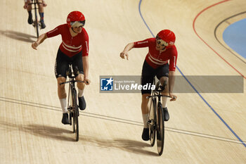 2024-10-17 - Tissot Track Cycling World Championship - Ballerup, Copenaghen, Den- 16-10-2024 -Men's Team Pursuit Denmark, World Champion - TISSOT 2024 TRACK WORLD CHAMPIONSHIPS - TRACK - CYCLING