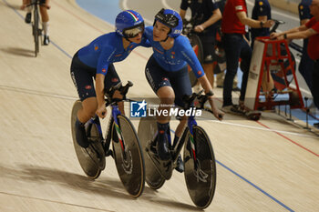 2024-10-17 - Tissot Track Cycling World Championship - Ballerup, Copenaghen, Den- 16-10-2024 - Women's Team Pursuit - Fidanza Martina, Consonni Chiara- Italy - TISSOT 2024 TRACK WORLD CHAMPIONSHIPS - TRACK - CYCLING