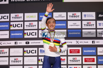 2024-10-17 - Tissot Track Cycling World Championship - Ballerup, Copenaghen, Den- 16-10-2024 - Men's Scratch Race - Kazushige Kuboki , Japan, Gold Medal - TISSOT 2024 TRACK WORLD CHAMPIONSHIPS - TRACK - CYCLING