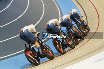 2024-10-17 - Tissot Track Cycling World Championship - Ballerup, Copenaghen, Den- 16-10-2024 - Men's Team Pursuit - Great Britain - TISSOT 2024 TRACK WORLD CHAMPIONSHIPS - TRACK - CYCLING