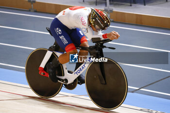 2024-10-18 - Tissot Track Cycling World Championship - Ballerup, Copenaghen, Den- 16-10-2024 - Men's 1 km Time Trial - Men's 1 km Time Trial - Kuboki Kazushige, Japan - TISSOT 2024 TRACK WORLD CHAMPIONSHIPS - TRACK - CYCLING