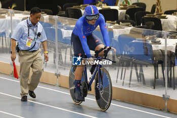 2024-10-18 - Tissot Track Cycling World Championship - Ballerup, Copenaghen, Den- 16-10-2024 - Men's 1 km Time Trial - Bianchi Matteo, Italy - TISSOT 2024 TRACK WORLD CHAMPIONSHIPS - TRACK - CYCLING