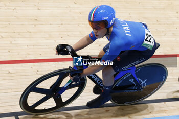 2024-10-18 - Tissot Track Cycling World Championship - Ballerup, Copenaghen, Den- 16-10-2024 - Women's Omnium Scratch Race - Letizia Paternoster, Italy - TISSOT 2024 TRACK WORLD CHAMPIONSHIPS - TRACK - CYCLING