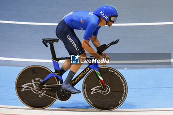 2024-10-18 - Tissot Track Cycling World Championship - Ballerup, Copenaghen, Den- 16-10-2024 - Men's Individual Pursuit - Moro Manlio, Italy - TISSOT 2024 TRACK WORLD CHAMPIONSHIPS - TRACK - CYCLING