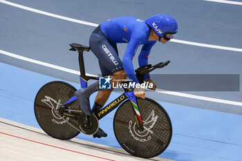 2024-10-18 - Tissot Track Cycling World Championship - Ballerup, Copenaghen, Den- 16-10-2024 - Men's Individual Pursuit - Milan Jonathan, Italy - TISSOT 2024 TRACK WORLD CHAMPIONSHIPS - TRACK - CYCLING