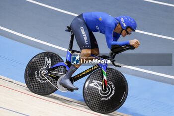 2024-10-18 - Tissot Track Cycling World Championship - Ballerup, Copenaghen, Den- 16-10-2024 - Men's Individual Pursuit - Milan Jonathan, Italy - TISSOT 2024 TRACK WORLD CHAMPIONSHIPS - TRACK - CYCLING