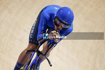 2024-10-18 - Tissot Track Cycling World Championship - Ballerup, Copenaghen, Den- 16-10-2024 - Men's Individual Pursuit - Milan Jonathan, Italy - TISSOT 2024 TRACK WORLD CHAMPIONSHIPS - TRACK - CYCLING