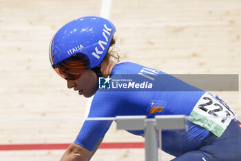 2024-10-18 - Tissot Track Cycling World Championship - Ballerup, Copenaghen, Den- 16-10-2024 - Women's Omnium Scratch Race - Letizia Paternoster, Italy - TISSOT 2024 TRACK WORLD CHAMPIONSHIPS - TRACK - CYCLING