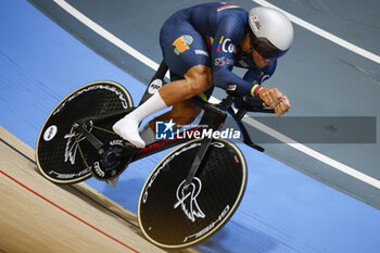 2024-10-18 - Tissot Track Cycling World Championship - Ballerup, Copenaghen, Den- 16-10-2024 - Men's 1km Time Trial - Ortega Fontalvo Cristian David, Colombia - TISSOT 2024 TRACK WORLD CHAMPIONSHIPS - TRACK - CYCLING