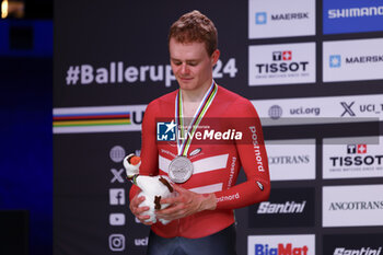 2024-10-18 - Tissot Track Cycling World Championship - Ballerup, Copenaghen, Den- 16-10-2024 - Men's Point Race - Larsen Niklas, Denmark - TISSOT 2024 TRACK WORLD CHAMPIONSHIPS - TRACK - CYCLING