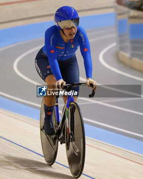 2024-10-19 - Tissot Track Cycling World Championship - Ballerup, Copenaghen, Den- 19-10-2024 - Miriam Vece, Italy - TISSOT 2024 TRACK WORLD CHAMPIONSHIPS - TRACK - CYCLING