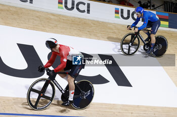 2024-10-19 - Tissot Track Cycling World Championship - Ballerup, Copenaghen, Men’s Sprint - Moro Stefano, Italy - Dodik Ryan, Canada - TISSOT 2024 TRACK WORLD CHAMPIONSHIPS - TRACK - CYCLING