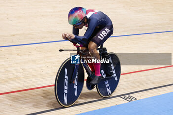 2024-10-19 - Tissot Track Cycling World Championship - Ballerup, Copenaghen, Women’s Individual Pursuit - Dygert Chloe, Usa - TISSOT 2024 TRACK WORLD CHAMPIONSHIPS - TRACK - CYCLING