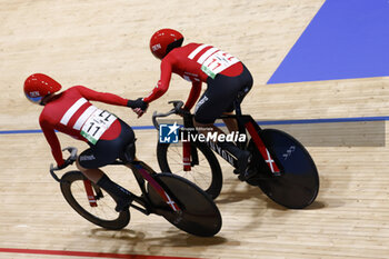 2024-10-19 - Tissot Track Cycling World Championship - Ballerup, Copenaghen, Women’s Madison Final - Dideriksen Amalie, Leth Julie, Denmark - TISSOT 2024 TRACK WORLD CHAMPIONSHIPS - TRACK - CYCLING