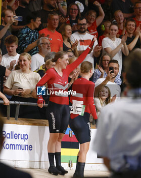 2024-10-19 - Tissot Track Cycling World Championship - Ballerup, Copenaghen, Women’s Madison Final - Dideriksen Amalie, Leth Julie, Denmark - TISSOT 2024 TRACK WORLD CHAMPIONSHIPS - TRACK - CYCLING