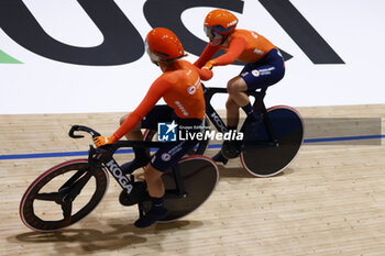 2024-10-19 - Tissot Track Cycling World Championship - Ballerup, Copenaghen, Women’s Madison Final - Raaijmakers Marit, Van belle Lisa, Netherlands
 - TISSOT 2024 TRACK WORLD CHAMPIONSHIPS - TRACK - CYCLING