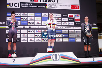 2024-10-19 - Tissot Track Cycling World Championship - Ballerup, Copenaghen, Women’s Individual Pursuit, Morris Anna, Great Britain - Dygert Chloe, Usa - Botha Bryony, New Zealand
 - TISSOT 2024 TRACK WORLD CHAMPIONSHIPS - TRACK - CYCLING