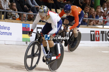 2024-10-20 - Tissot Track Cycling World Championship - Ballerup, Copenaghen, Den- 18-10-2024 - Men's Sprint - Ota Kaiya, Japan - Lavreysen Harrie, Ned - TISSOT 2024 TRACK WORLD CHAMPIONSHIPS - TRACK - CYCLING