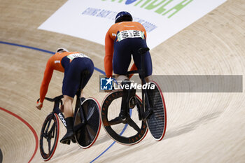 2024-10-20 - Tissot Track Cycling World Championship - Ballerup, Copenaghen, Den- 18-10-2024 - Men's Sprint - Lavreysen Harrie, Hoogland Jeffrey - NED - TISSOT 2024 TRACK WORLD CHAMPIONSHIPS - TRACK - CYCLING