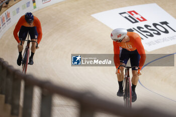 2024-10-20 - Tissot Track Cycling World Championship - Ballerup, Copenaghen, Den- 18-10-2024 - Men's Sprint - Lavreysen Harrie, Hoogland Jeffrey - NED - TISSOT 2024 TRACK WORLD CHAMPIONSHIPS - TRACK - CYCLING