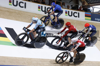 2024-10-20 - Tissot Track Cycling World Championship - Ballerup, Copenaghen, Den- 20 -10-2024 - Women’s Points Race - Lotte kopecky - Leth Julie - Andres Michelle - Berteau Victorie - Alzini Martina - TISSOT 2024 TRACK WORLD CHAMPIONSHIPS - TRACK - CYCLING