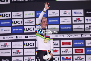 2024-10-20 - Tissot Track Cycling World Championship - Ballerup, Copenaghen, Den- 20 -10-2024 - Women’s Points Race - Leth Julie, Denmark - TISSOT 2024 TRACK WORLD CHAMPIONSHIPS - TRACK - CYCLING