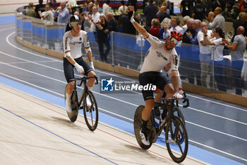 2024-10-20 - Tissot Track Cycling World Championship - Ballerup, Copenaghen, Den- 20 - 10-2024 - Men's Madison - Kluge Roger, Teutenberg Tim Tom - TISSOT 2024 TRACK WORLD CHAMPIONSHIPS - TRACK - CYCLING