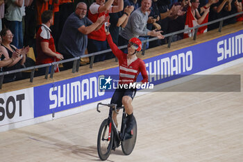 2024-10-20 - Denmark Track world championship 2024 - Ballerup, Copenaghen, Danemark - 20-10-2024- Men's Elimination race, Gold Medal, Hansen Tobias Aagaard - TISSOT 2024 TRACK WORLD CHAMPIONSHIPS - TRACK - CYCLING