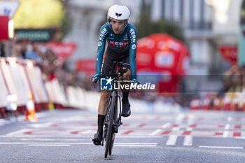 2024-09-08 - Jose Felix Parra Cuerda of Spain and Team Equipo Kern Pharma sprints during the individual time trial during the 79th Tour of Spain 2024 - Stage 21 on September 8, 2024 in Madrid, Spain. - LA VUELTA 2024: ETAPA 21 - SPANISH LA VUELTA - CYCLING