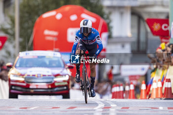 2024-09-08 - Mikel Landa of Spain and Team T-Rex Quick Step sprints during the individual time trial during the 79th Tour of Spain 2024 - Stage 21 on September 8, 2024 in Madrid, Spain. - LA VUELTA 2024: ETAPA 21 - SPANISH LA VUELTA - CYCLING