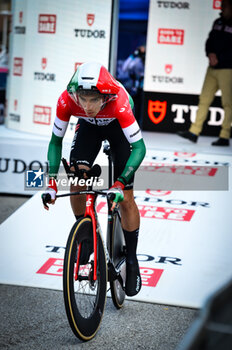 2024-03-04 - 196 HUN Attila Valtert TVL - the Hungarian champion Start first stage of time trial - STAGE 1 - LIDO DI CAMAIORE-LIDO DI CAMAIORE - TIRRENO - ADRIATICO - CYCLING