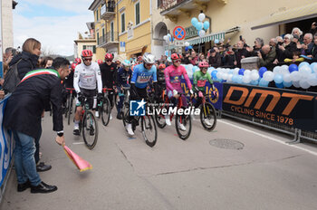 2024-03-07 - The start of stage 4 Arrone-Giulianova of the 59th Tirreno-Adriatico at the Arrone, Italy on March 7, 2024 - STAGE 4 - ARRONE-GIULIANOVA - TIRRENO - ADRIATICO - CYCLING