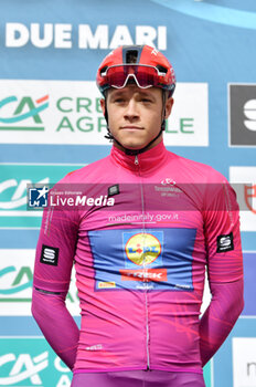 2024-03-07 - Jonathan Milan (Ita - Team Lidl Trek ) at the start of Stage 4 Arrone-Giulianova of the 59th Tirreno-Adriatico at the Arrone, Italy on March 7, 2024 - STAGE 4 - ARRONE-GIULIANOVA - TIRRENO - ADRIATICO - CYCLING