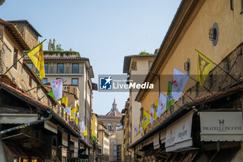 2024-06-29 - Florence decorated for the Tour de France - STAGE 1 - START - TOUR DE FRANCE - CYCLING