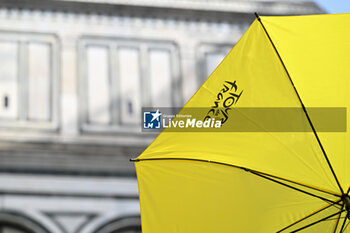 2024-06-29 - Florence decorated for the Tour de France - STAGE 1 - START - TOUR DE FRANCE - CYCLING