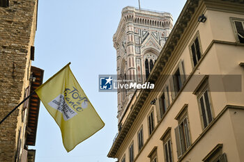 2024-06-29 - Florence decorated for the Tour de France - STAGE 1 - START - TOUR DE FRANCE - CYCLING