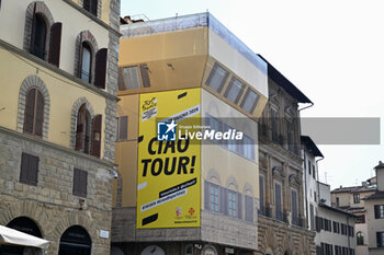 2024-06-29 - Florence decorated for the Tour de France - STAGE 1 - START - TOUR DE FRANCE - CYCLING