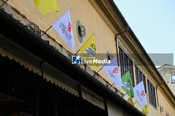 2024-06-29 - Florence decorated for the Tour de France - STAGE 1 - START - TOUR DE FRANCE - CYCLING