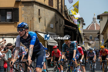 2024-06-29 - British rider Jake Stewart of Israel Premier Tech in action - STAGE 1 - START - TOUR DE FRANCE - CYCLING