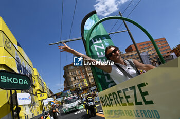 2024-06-30 - THE CAROVAN OF THE THE DE FRANCE 2024 ARRIVE IN BOLOGNA - STAGE 2 - FINISH - TOUR DE FRANCE - CYCLING