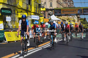 2024-06-30 - Finish line Stage 2 - STAGE 2 - FINISH - TOUR DE FRANCE - CYCLING